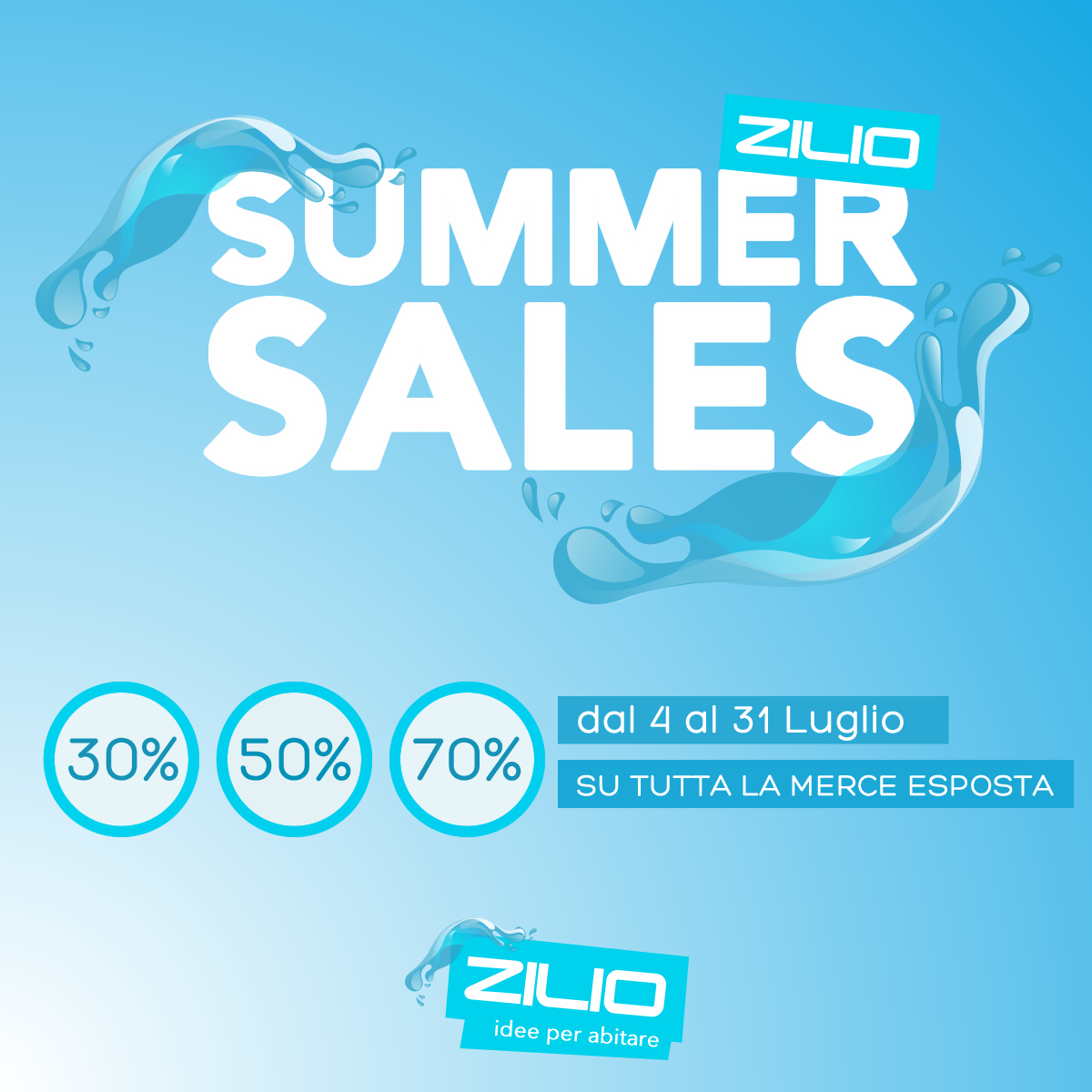 Zilio Summer Sales