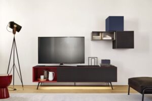 TV Units Domino Mono di Sangiacomo da Zilio Interni